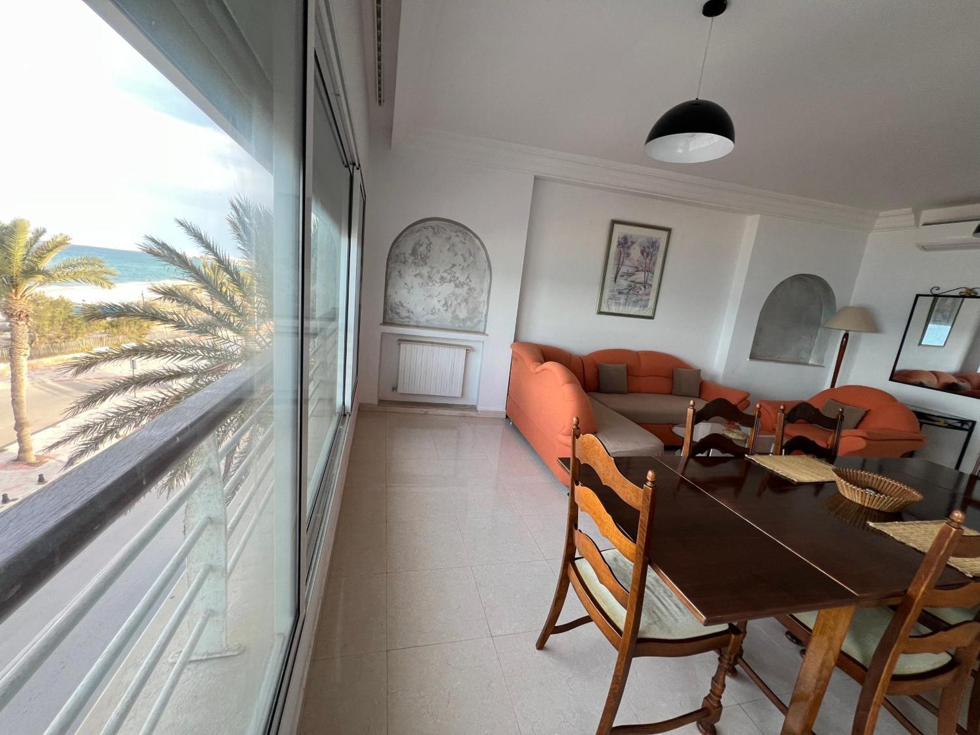 Mahdia Front Sea Balcony 2 Apartment Hiboun